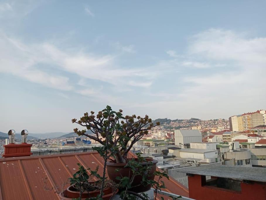 Atico Con Terraza En El Centro De Vigo Daire Dış mekan fotoğraf