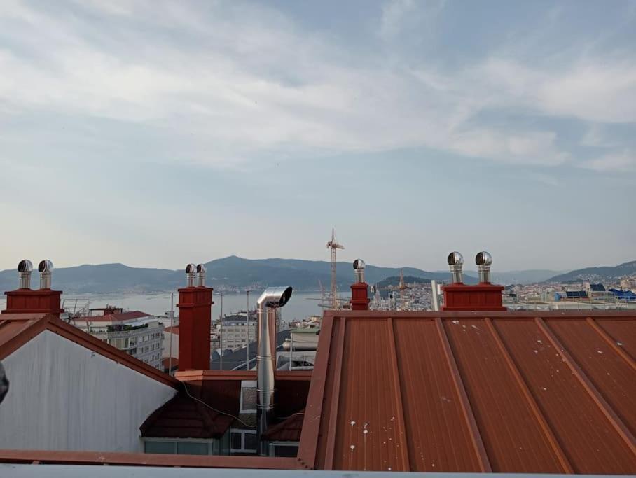 Atico Con Terraza En El Centro De Vigo Daire Dış mekan fotoğraf